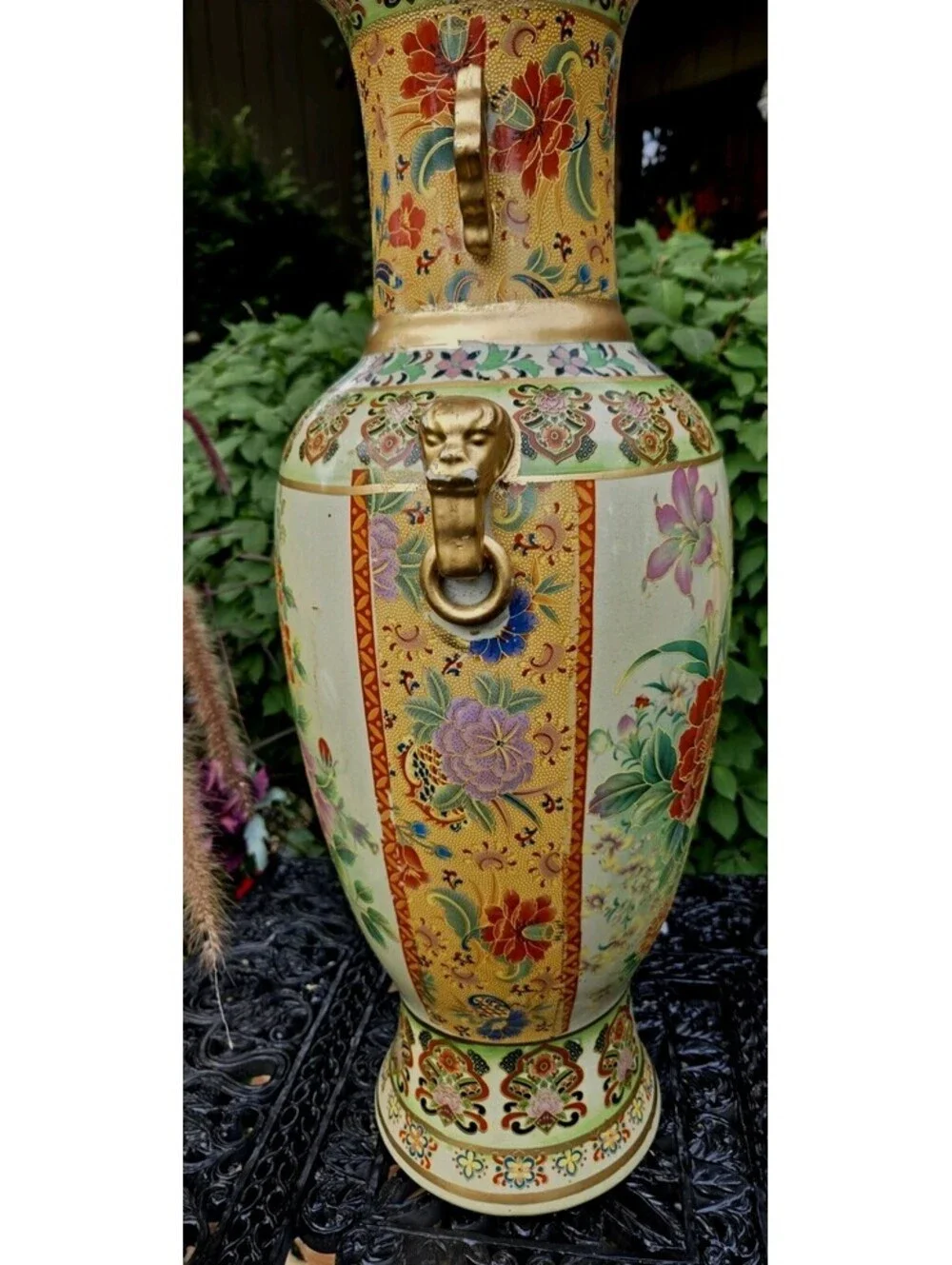 Ornamental Chinoiserie Japanese Culture Tall 24